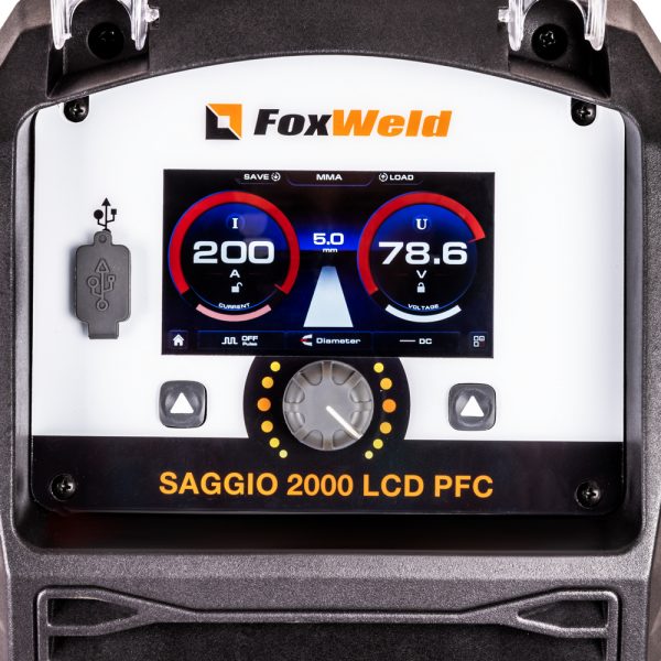 Сварочный полуавтомат SAGGIO 2000 LCD PFC (5в1) — изображение 5
