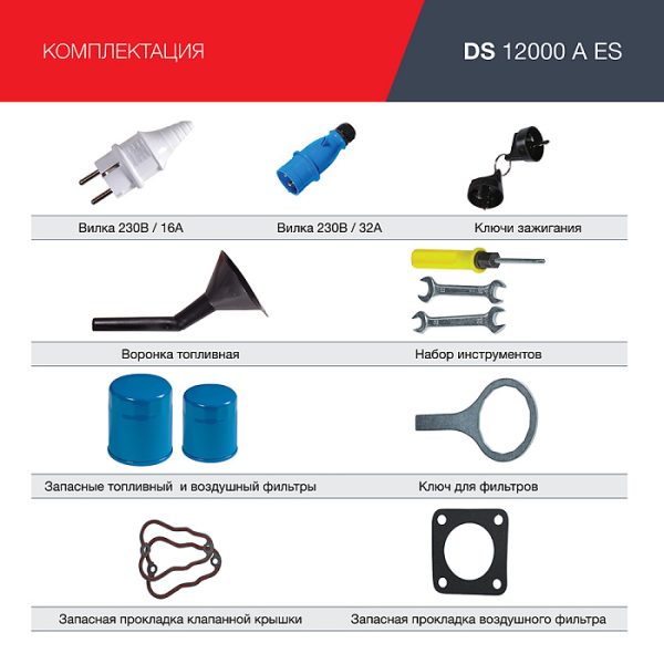 Электростанция дизельная DS 12000 A ES — изображение 12