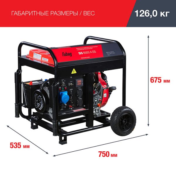 Электростанция дизельная DS 6500 A ES — изображение 8