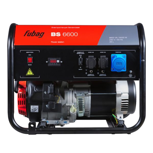 Электростанция бензиновая BS 6600 — изображение 2