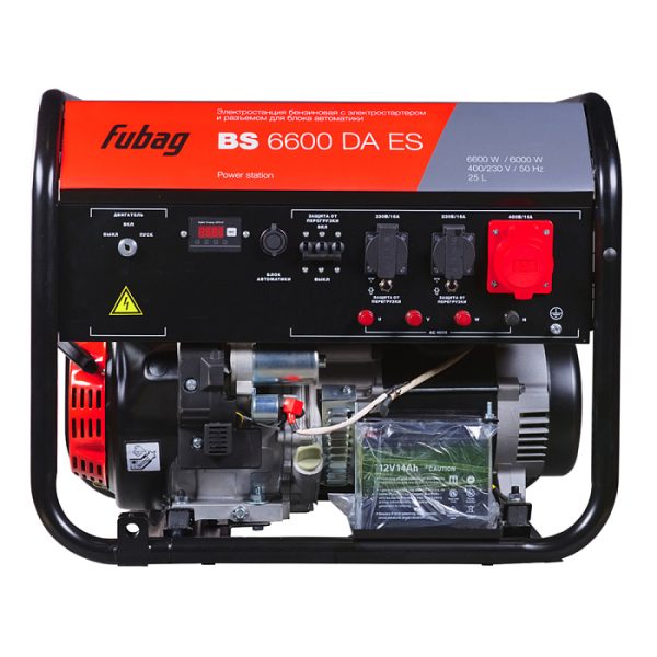 Электростанция бензиновая BS 6600 DAES — изображение 2