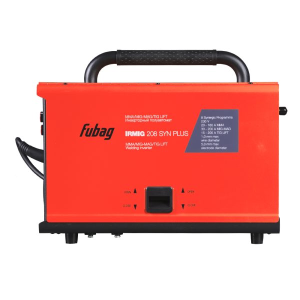 FUBAG Сварочный полуавтомат IRMIG 208 SYN PLUS (31447) + Маска сварщика Хамелеон IR 9-13N S (38072) + Сварочные краги на подкладке красные FWGN 10R (641180) — изображение 6
