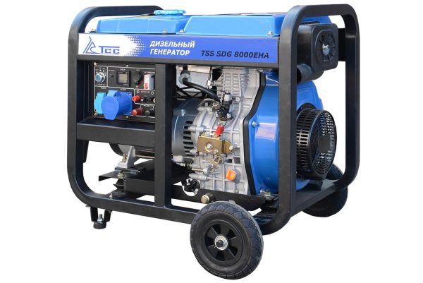 Дизель генератор TSS SDG 8000EHA в кожухе МК-2.1 — изображение 3