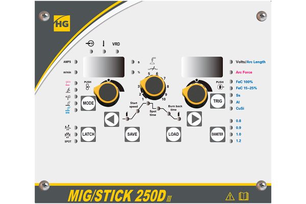 Сварочный полуавтомат MIG/STICK 250D III (без горелки) — изображение 5