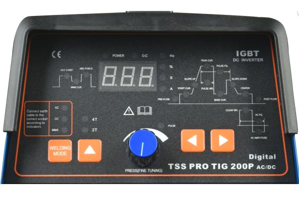 Аппарат TIG сварки алюминия TSS PRO TIG/MMA 200P AC/DC Digital — изображение 4