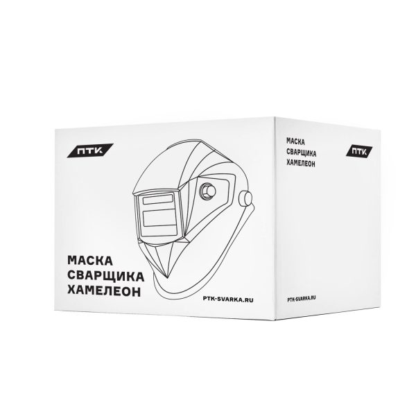 Маска сварщика хамелеон ПТК SK600 SUPER VISION, чёрная — изображение 4