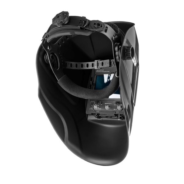 Маска сварщика хамелеон F10 (SK500 TC), чёрная — изображение 2