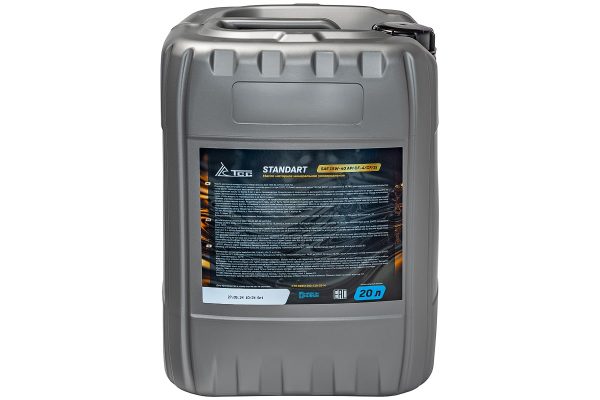 Масло моторное минеральное ТСС Стандарт SAE 15W40 CF-4 канистра 20л/Motor oil 20liter can — изображение 3