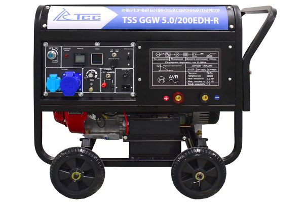 Инверторный бензиновый сварочный генератор TSS GGW 5.0/200EDH-R (Honda GX390) — изображение 4