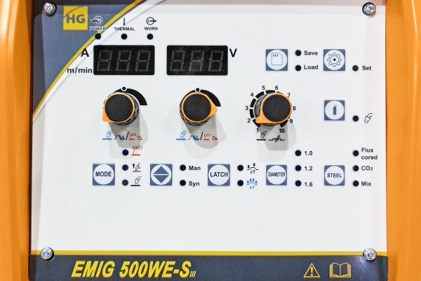Сварочный полуавтомат EMIG 500WE-S III (цифровой подающий) (без горелки и кабель-пакета) — изображение 10