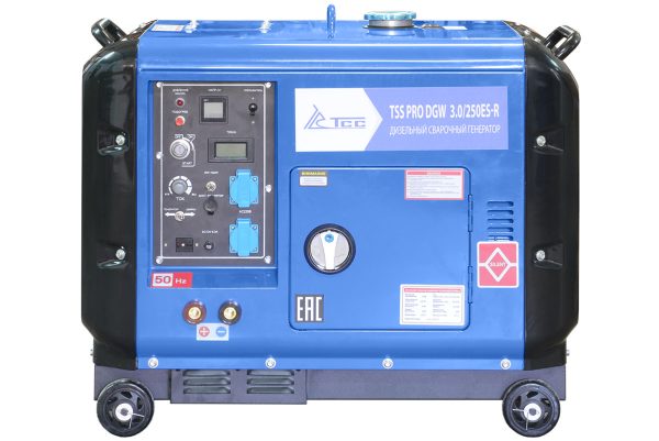 Дизельный сварочный генератор в кожухе TSS PRO DGW 3.0/250ES-R — изображение 3