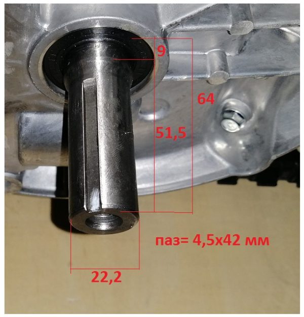 Двигатель бензиновый Loncin LC1P65FE (B type) D22.2 объем 139 куб.см 4 л.с вертикальный вал 22,2 мм — изображение 6