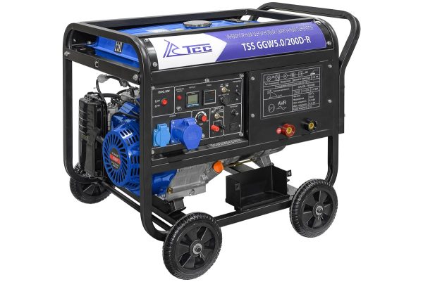 Инверторный бензиновый сварочный генератор TSS GGW 5.0/200D-R — изображение 3