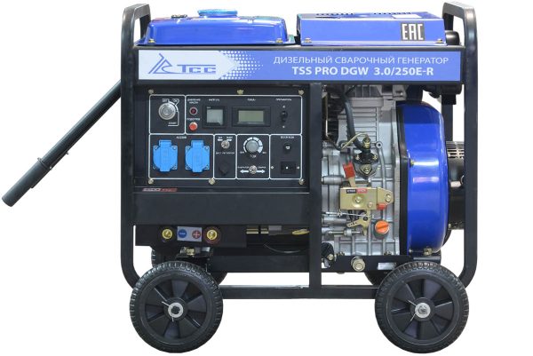 Дизельный сварочный генератор TSS PRO DGW 3.0/250E-R — изображение 3