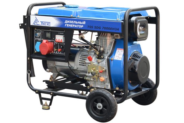 Дизель генератор TSS SDG 7000EH3A в кожухе МК-2.1 — изображение 3