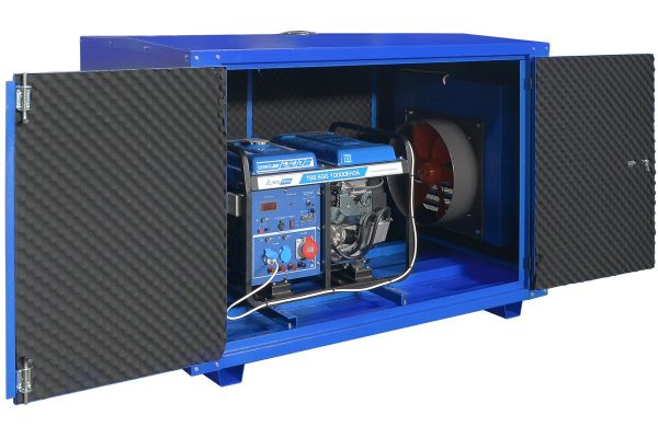 Дизель генератор TSS SDG 14000EHA в кожухе МК-3.1 — изображение 2