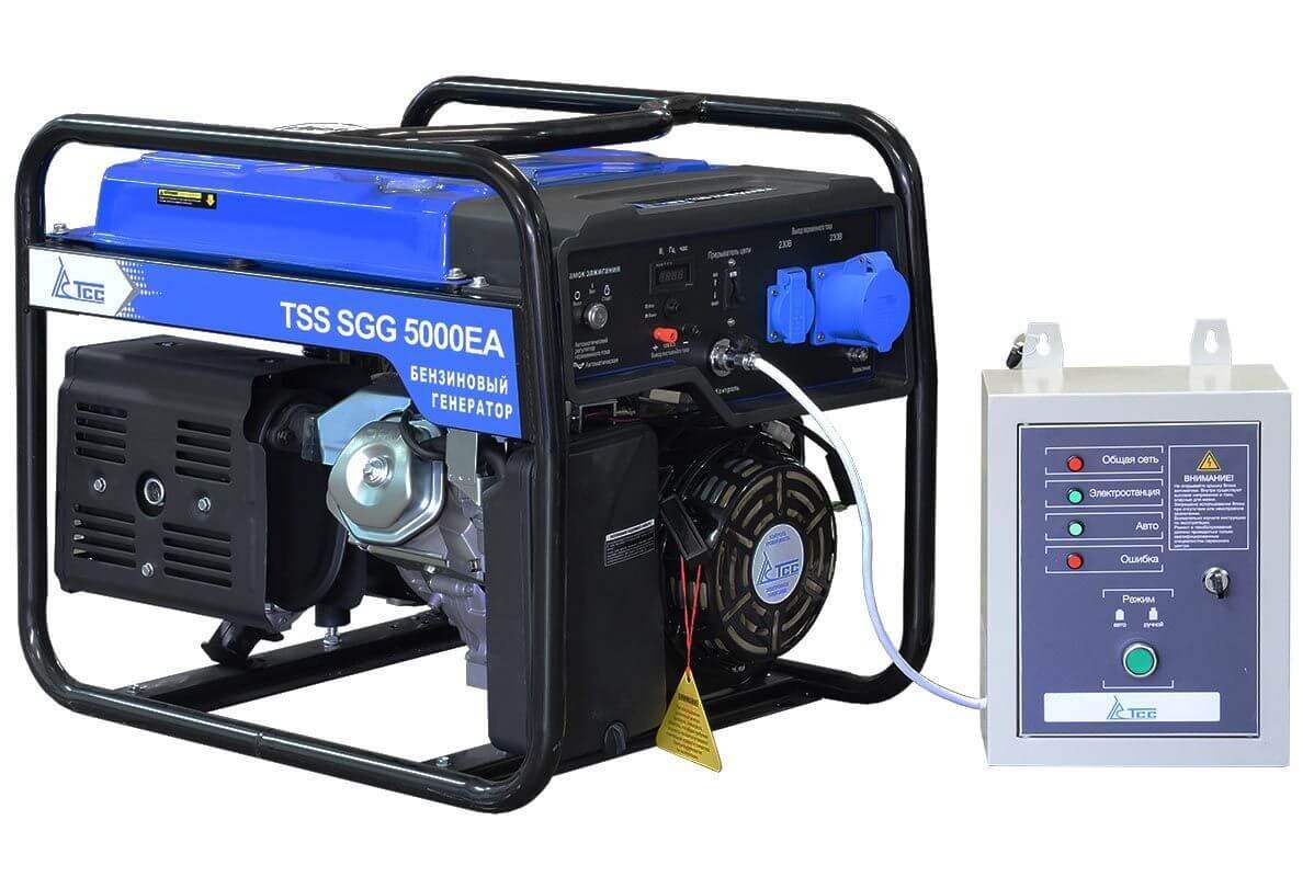 Бензогенератор ТСС SGG 5000 EA c АВР 019001