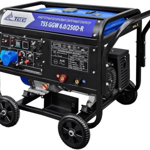 Инверторный бензиновый сварочный генератор ТСС GGW 6.0/250D-R 031170