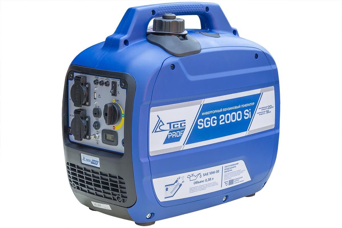 Бензогенератор инверторный ТСС SGG 2000Si 060030