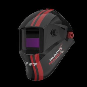 Маска сварщика хамелеон BLACK MASK АСФ 777 51ST777SS (с наклейками)