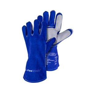 Краги спилковые термостойкие FOXWELD inch (Дюйм)ИНДИГОinch (Дюйм) КС-01