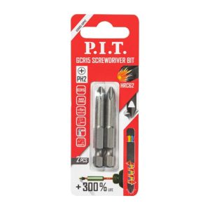 Бита GCR15 PH2x50мм/2шт в уп.(ASDR05-50PH2)//PIT