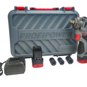 Гайковерт аккумуляторный бесщеточный ударный PROFIPOWER BL-163 (16В, 260Нм, Li-ion 2шт, 2.0Ач, ударный)