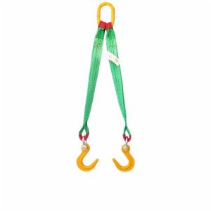 Строп для эвакуатора с крюками (2СТ) ZAPAS-PRO™ г/п 2,5т., L 1.05м. (шир.зев.)