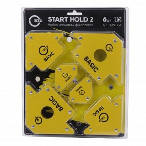 START HOLD 2 Набор магнитных фиксаторов SM6033A (6шт) 9 LBS/25 LBS/50 LBS