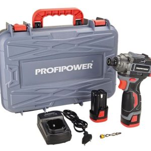 Винтоверт аккумуляторный беcщеточный ProfiPower MKDTD-18V (Li-ion-2шт, 4.0Ач, З/У speed, кейс)