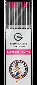 Вольфрамовый электрод SUPER MIX 2,4х175 (розовый) WE24175