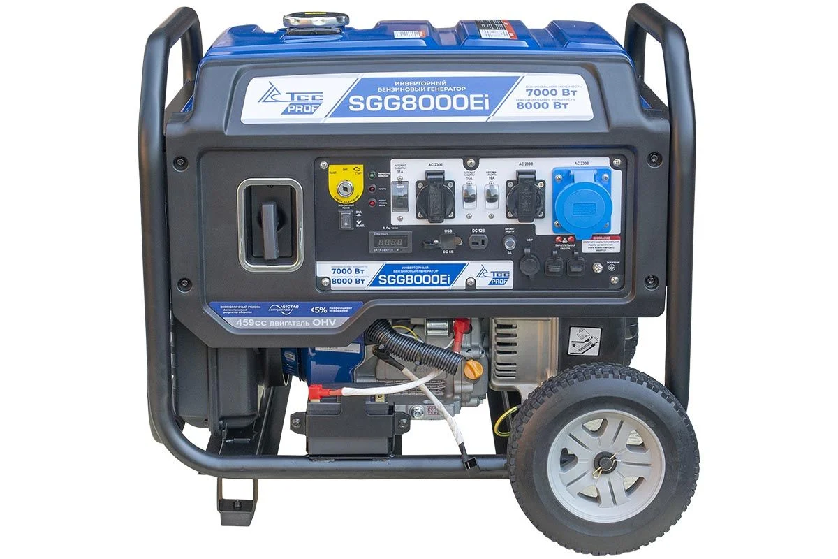 Бензогенератор инверторный ТСС SGG 8000Ei 060034 — изображение 2