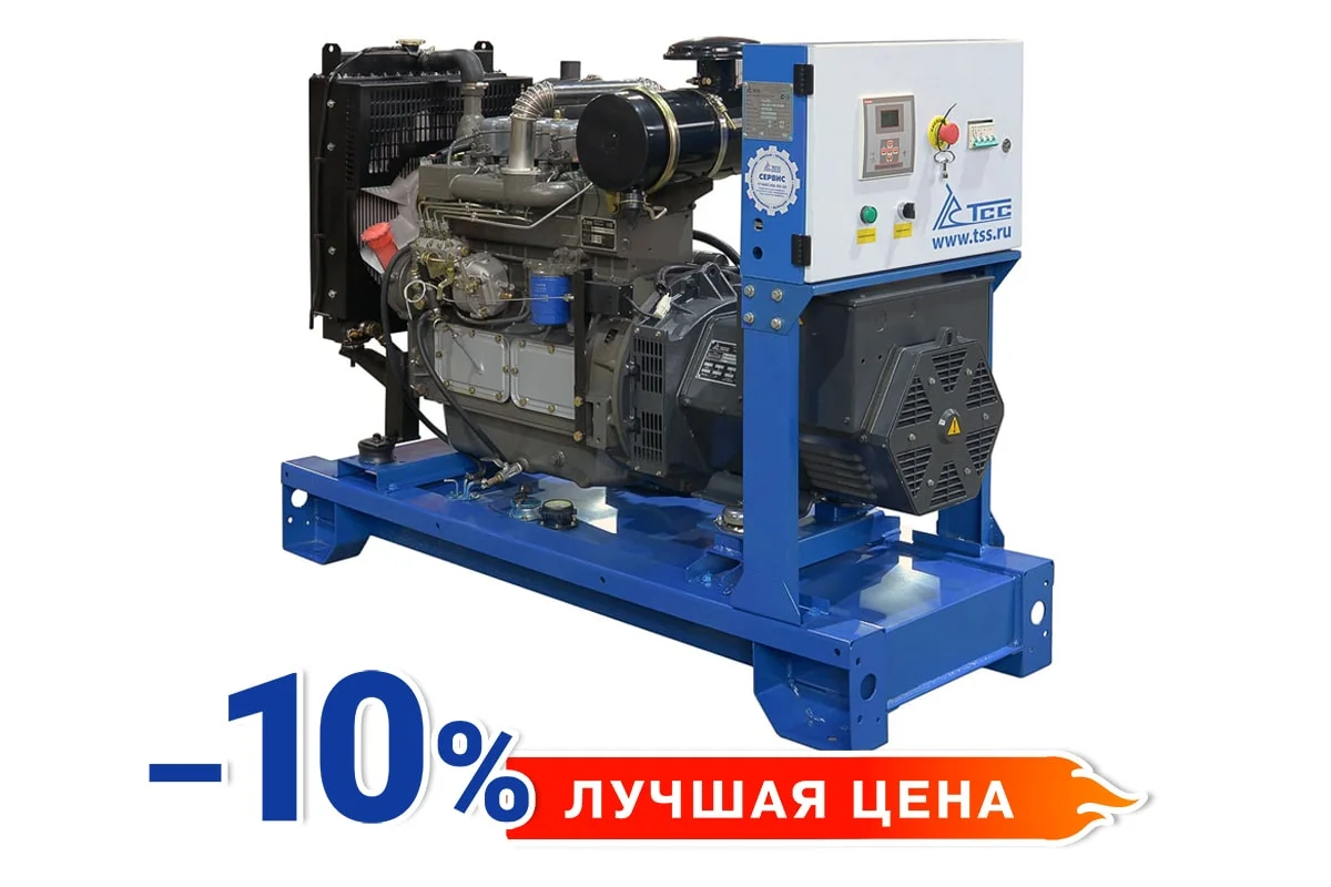 Дизельный генератор 30 кВт ТСС АД-30С-Т400 025294