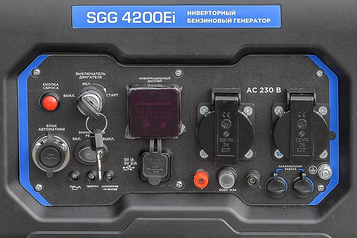 Бензогенератор инверторный ТСС SGG 4200Ei 060048 — изображение 2