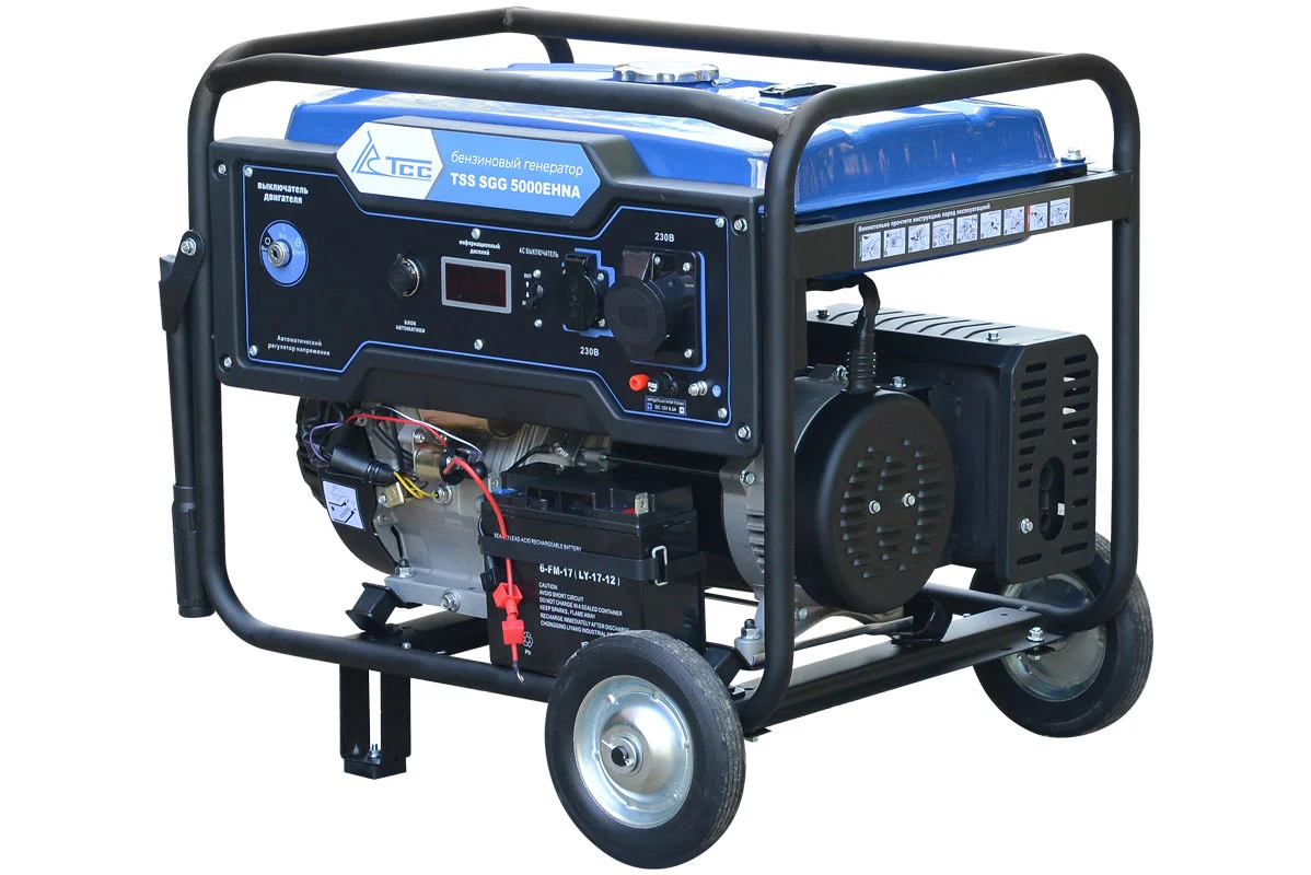 Бензогенератор ТСС SGG 5000EHNA Duplex 260008