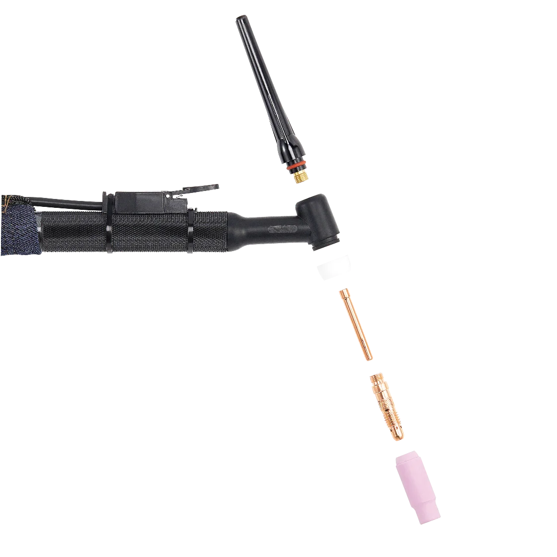 26 TIG F (4м) Горелка сварочная START SuperFlex EV26FL-40