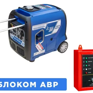 Бензогенератор инверторный ТСС SGG 4000ESi с блоком АВР 111110