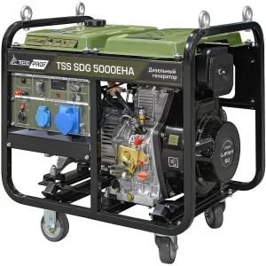 Дизель генератор ТСС SDG 5000EHA 077039