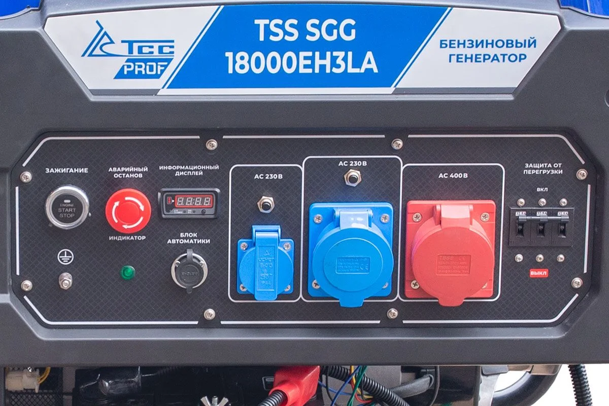 Бензогенератор ТСС SGG 18000EH3LA 190069 — изображение 5