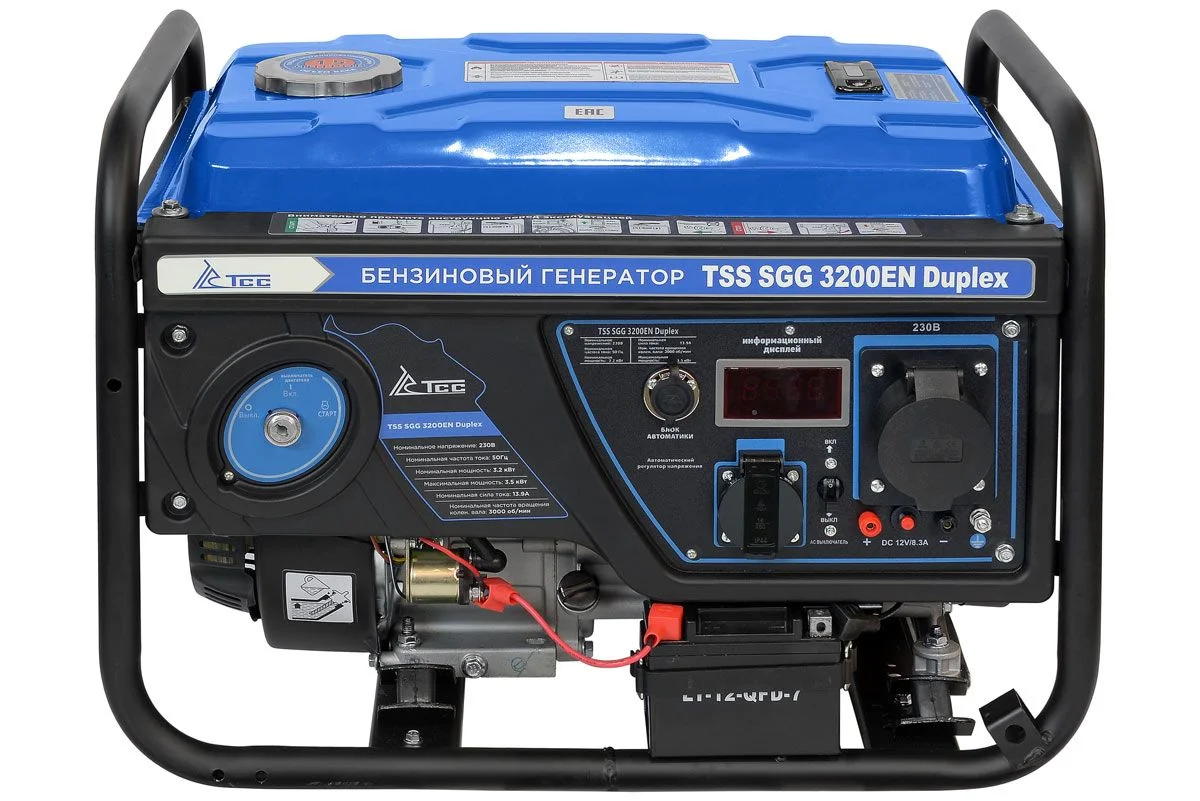 Бензогенератор ТСС SGG 3200EN Duplex 060019 — изображение 2