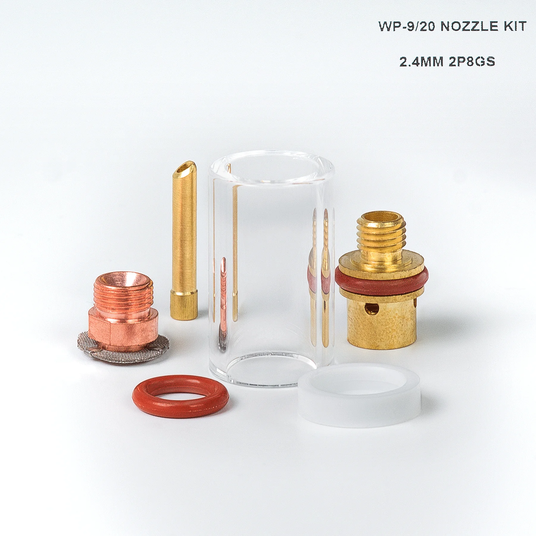 Start Custom Set 1 (9/20 TIG GAS LENS 2.4MM 2P8GS1 19.5*32.5L) — изображение 2