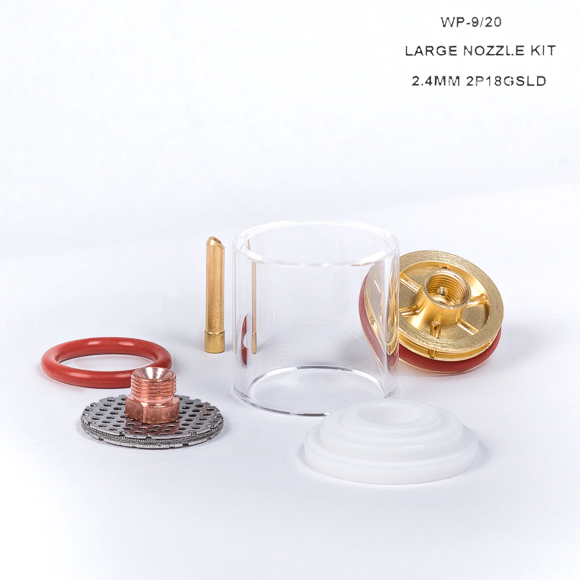 Start Custom Set 2 (9/20 TIG L GAS LENS 2.4MM 2P18GSLD2 35*32.5L) — изображение 2