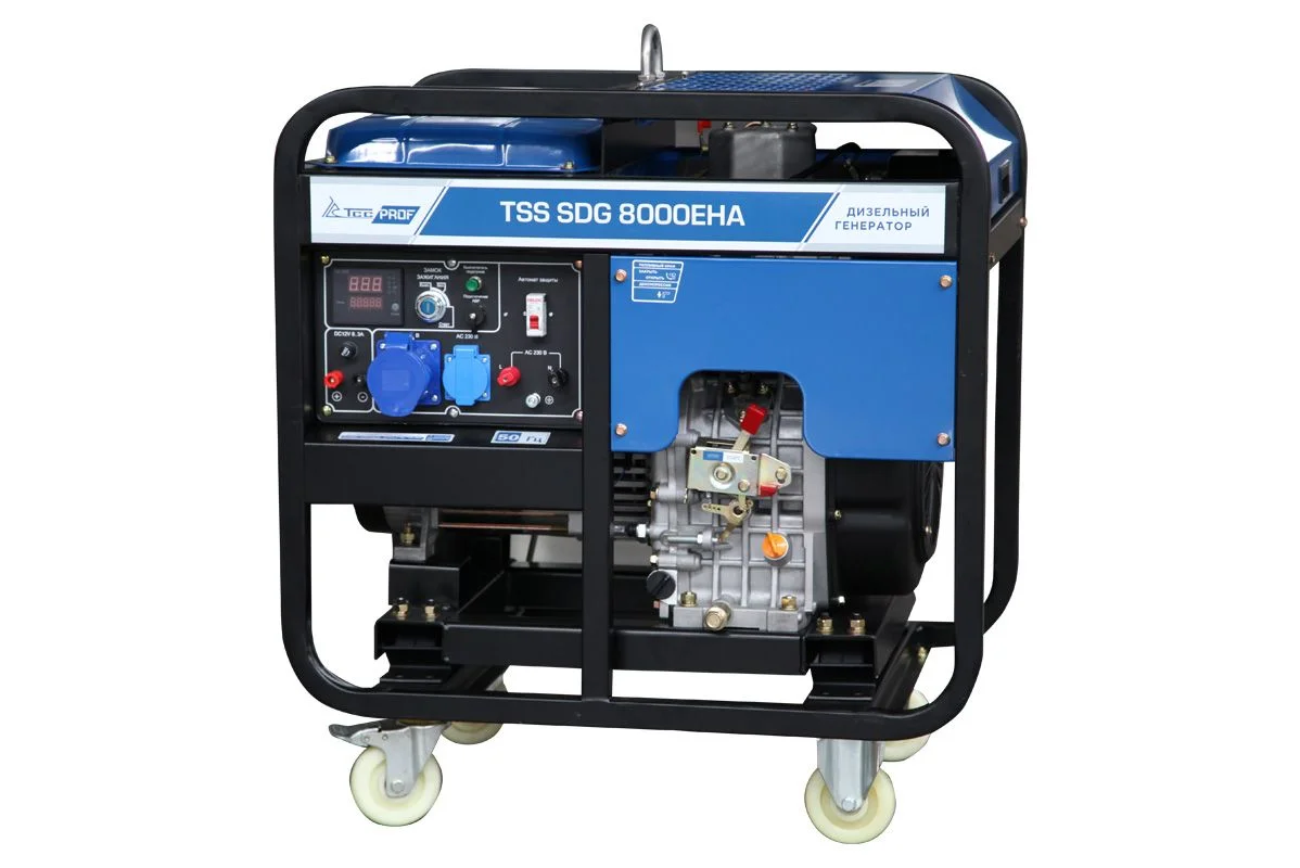 Дизель генератор ТСС SDG 8000EHA 100050 — изображение 7