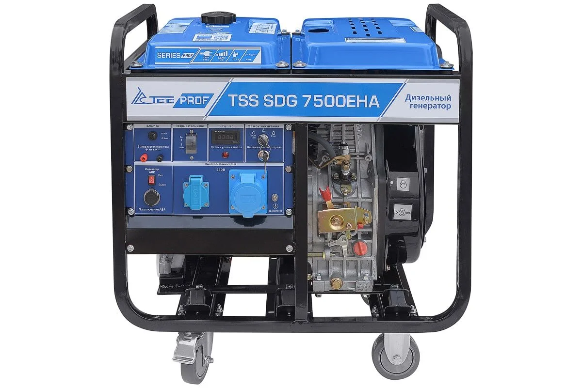 Дизель генератор ТСС SDG 7500EHA 100026 — изображение 2
