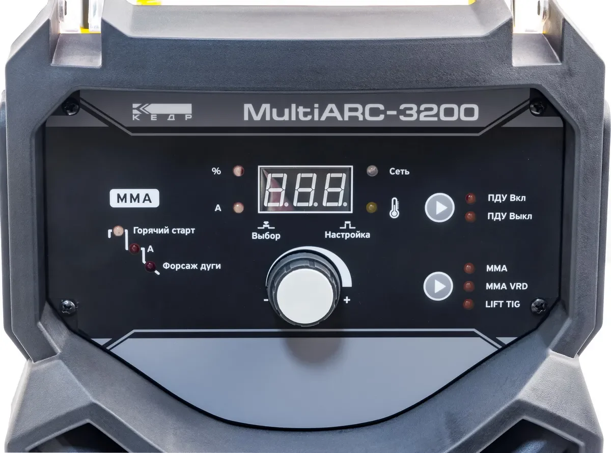 Аппарат инверторный КЕДР MultiARC-3200 (380В, 20-320А) — изображение 4