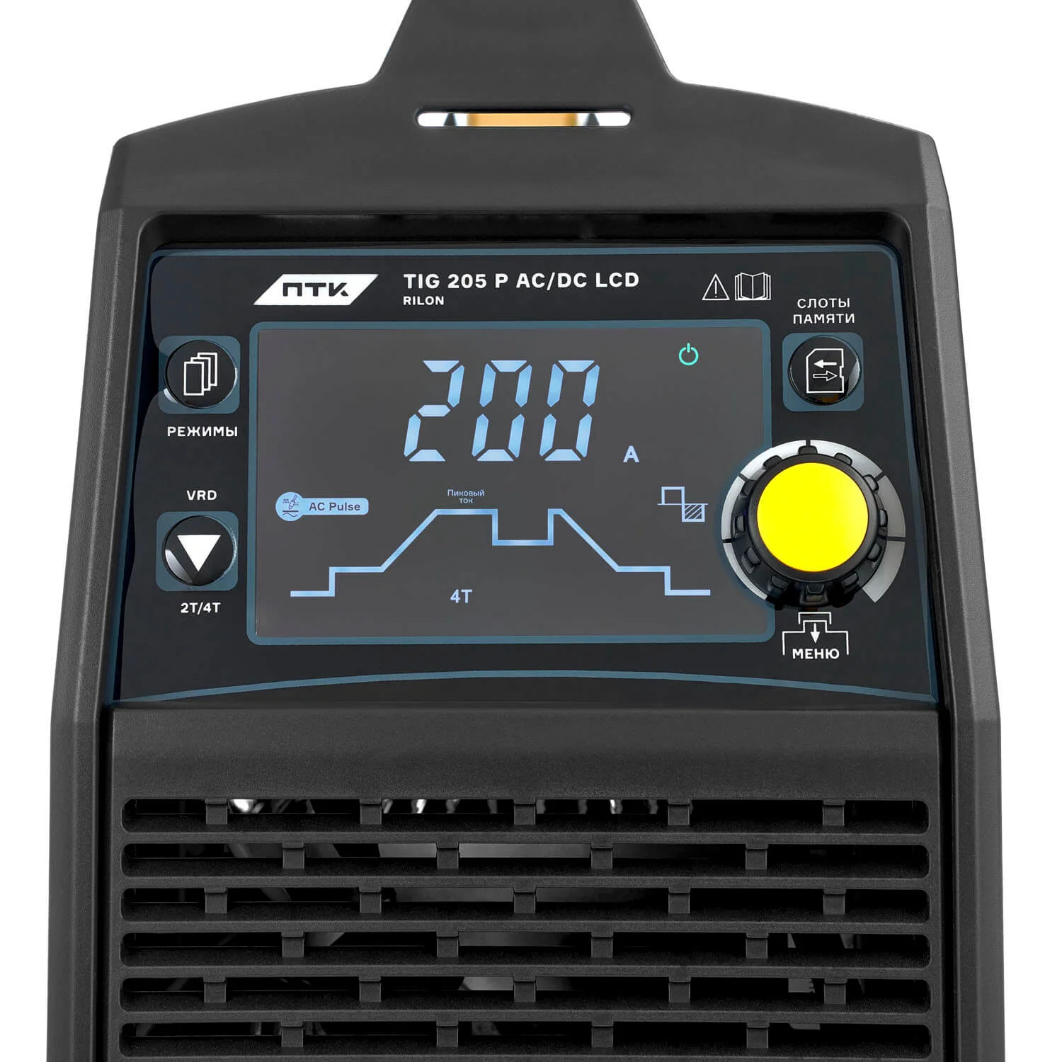 Аппарат аргонодуговой ПТК RILON TIG 205 P AC/DC LCD — изображение 3