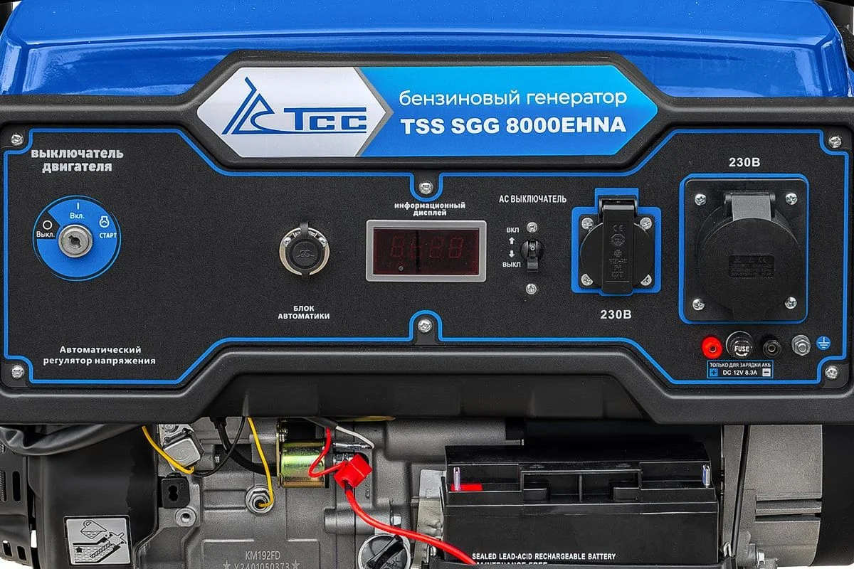 Бензогенератор ТСС SGG 8000EHNA 160014 — изображение 8