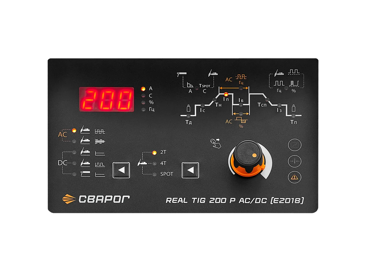REAL TIG 200 P AC/DC BLACK (E201B) — изображение 4