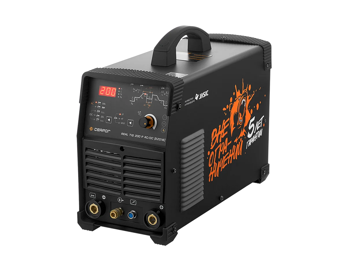 REAL TIG 200 P AC/DC BLACK (E201B) — изображение 2