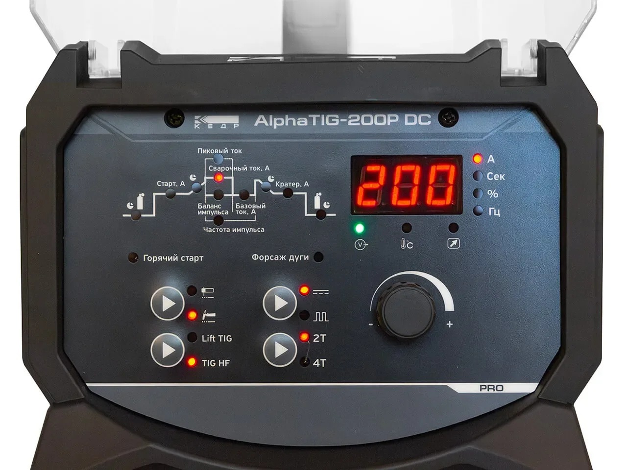 Установка аргонодуговой сварки КЕДР AlphaTIG-200P DC — изображение 4